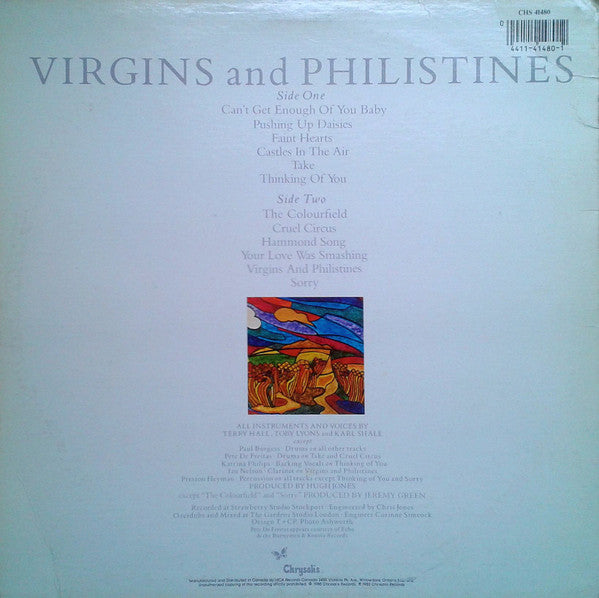 The Colour Field – Virgins And Philistines - 1985 Original, Sealed! VinylPursuit.com