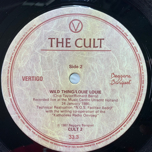 The Cult – Lil Devil - 1987 Double Album!