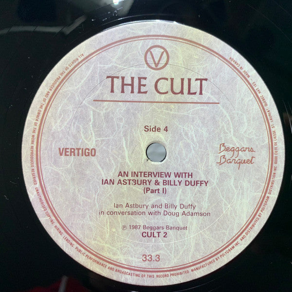 The Cult – Lil Devil - 1987 Double Album!