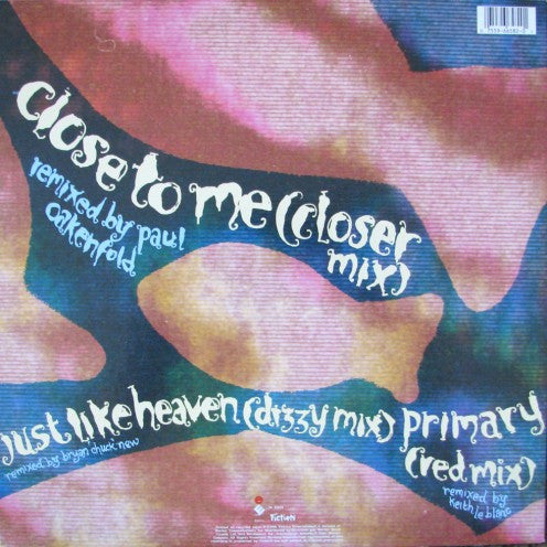 The Cure – Close To Me · Remix - 1990, Rare VinylPursuit.com
