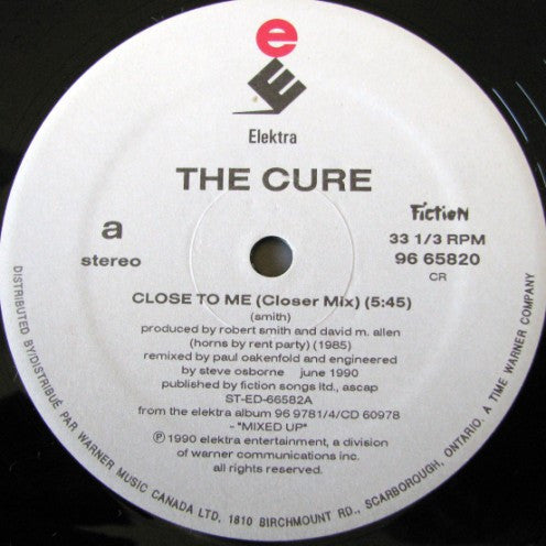 The Cure – Close To Me · Remix - 1990, Rare VinylPursuit.com