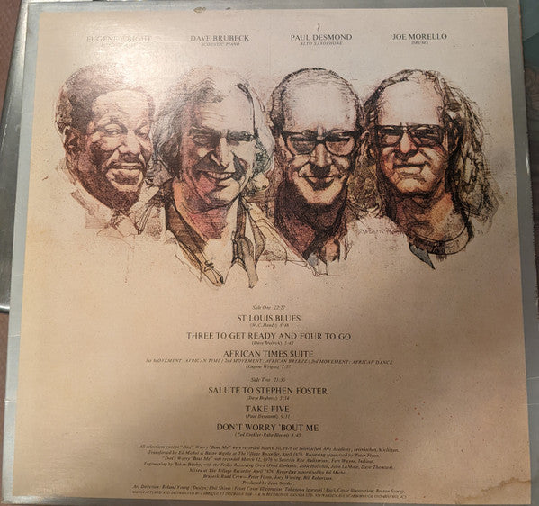 The Dave Brubeck Quartet – 25th Anniversary Reunion