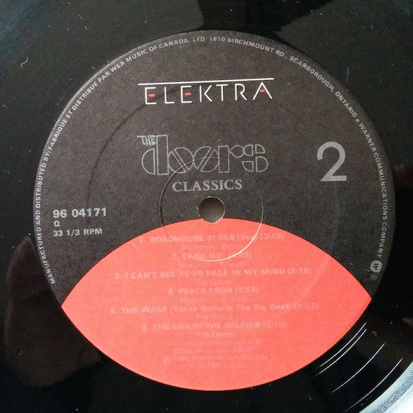 The Doors – Classics - 1985 Pressing