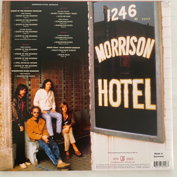 The Doors – Morrison Hotel Sessions - RSD, Limited Edition, Numbered - Sealed!