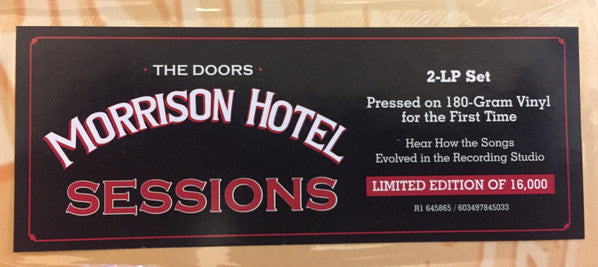 The Doors – Morrison Hotel Sessions - RSD, Limited Edition, Numbered - Sealed!