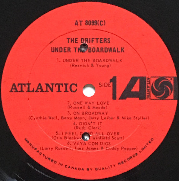 The Drifters – Under The Boardwalk - Early Mono Pressing!