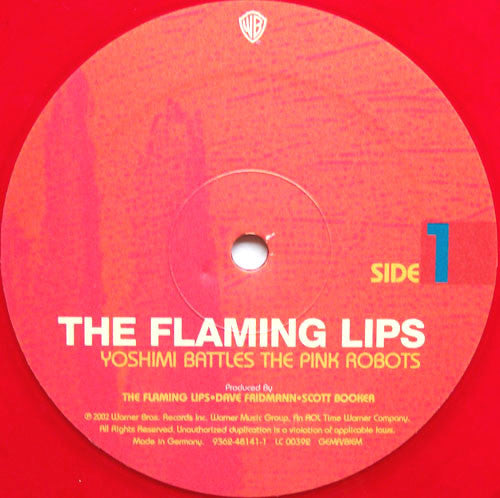 The Flaming Lips – Yoshimi Battles The Pink Robots - 2002 Red Translucent Vinyl - SEALED!