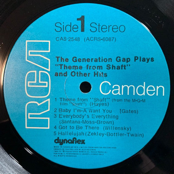 The Generation Gap – Plays 