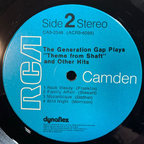 The Generation Gap – Plays 