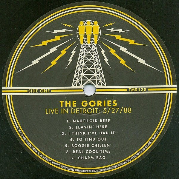 The Gories – The Shaw Tapes: Live In Detroit 5/27/88