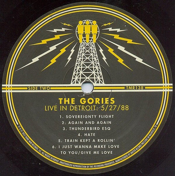 The Gories – The Shaw Tapes: Live In Detroit 5/27/88