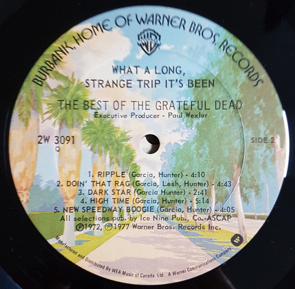 The Grateful Dead – What A Long Strange Trip It's Been (The Best Of The Grateful Dead) - 1977 Original!