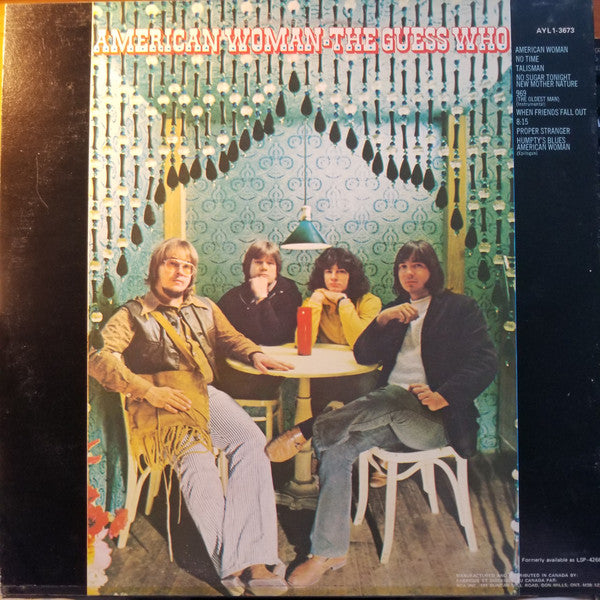 The Guess Who – American Woman - Early Pressing VinylPursuit.com