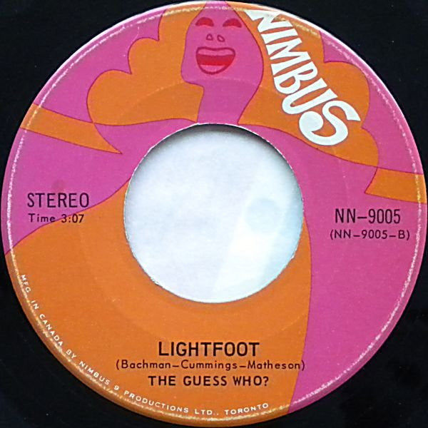 The Guess Who? – These Eyes ‎-  7" Single 1969 Vinyl Pursuit Inc