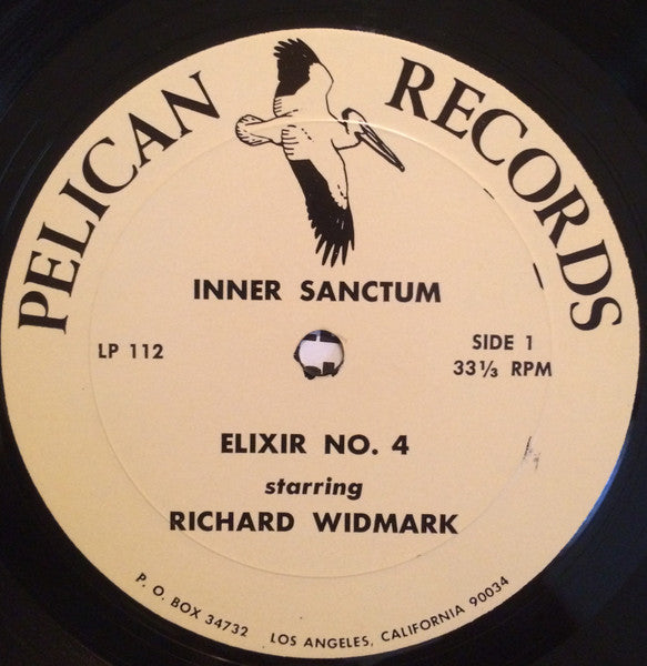 The Inner Sanctum - Richard Widmark, Boris Karloff - 1973 US Original Mono Pressing VinylPursuit.com