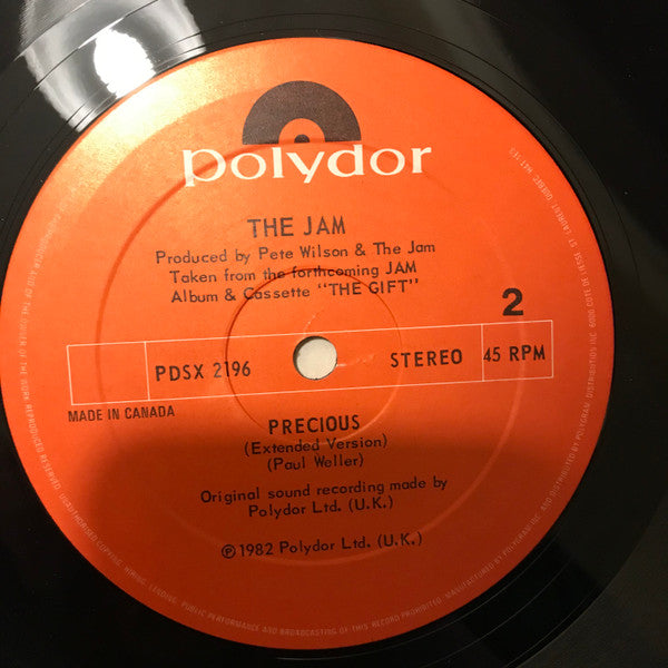 The Jam – Town Called Malice / Precious - 1982, Bargai! VinylPursuit.com