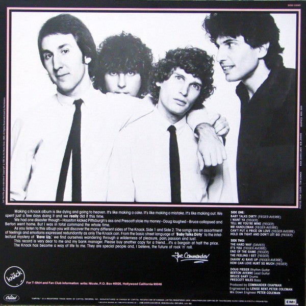 The Knack - But The Little Girls Understand - 1986 Original, SEALED! VinylPursuit.com
