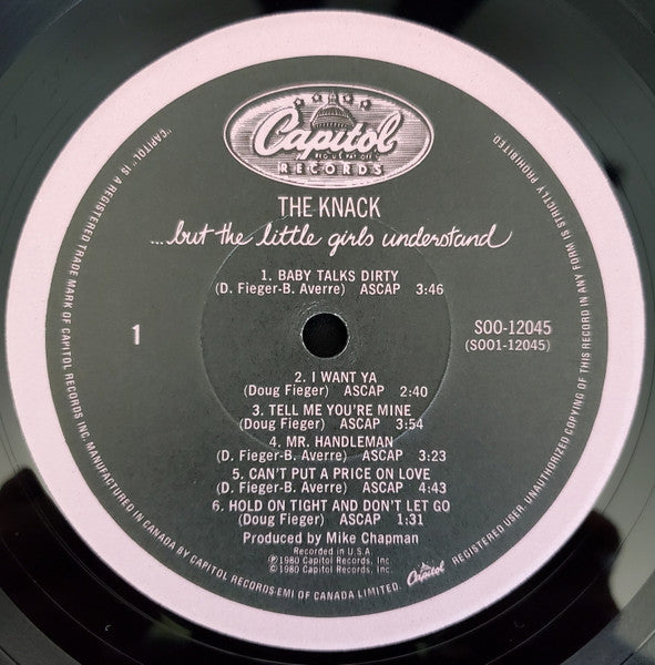 The Knack - But The Little Girls Understand - 1986 Original, SEALED! VinylPursuit.com