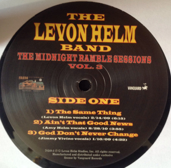 The Levon Helm Band – It's Showtime: The Midnight Ramble Sessions Vol. 3 - US Pressing