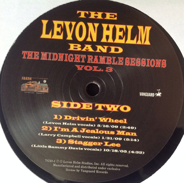 The Levon Helm Band – It's Showtime: The Midnight Ramble Sessions Vol. 3 - US Pressing