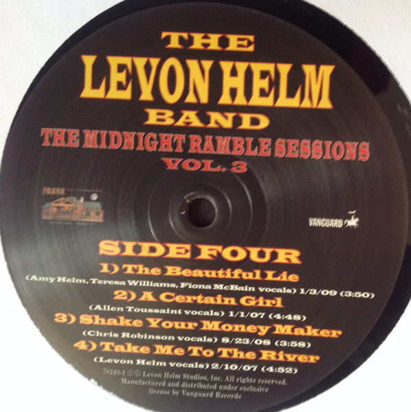 The Levon Helm Band – It's Showtime: The Midnight Ramble Sessions Vol. 3 - US Pressing