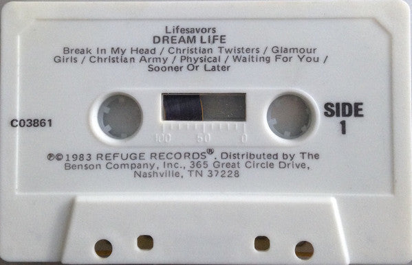 The Lifesavors – Dream Life - 1983 US Cassette VinylPursuit.com