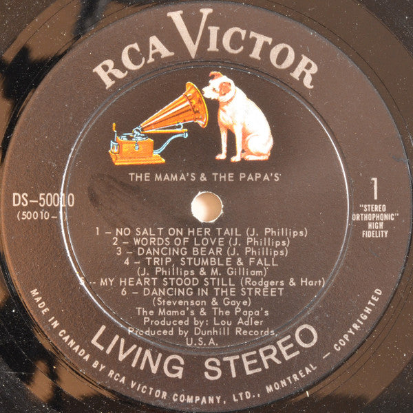 The Mamas & The Papas – The Mamas & The Papas - 1966 Original