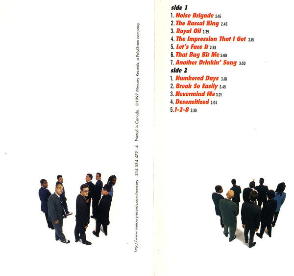 The Mighty Mighty Bosstones – Let's Face It - 1997 Original Cassette VinylPursuit.com