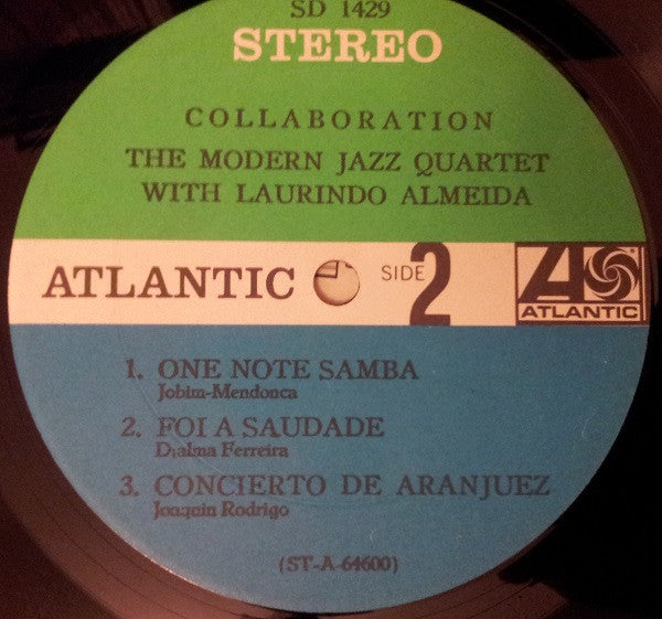 The Modern Jazz Quartet With Laurindo Almeida – Collaboration - 1966 Original VinylPursuit.com