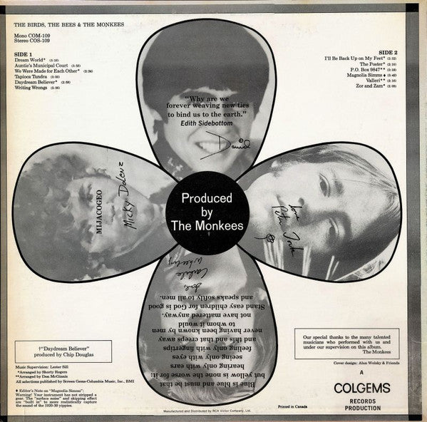 The Monkees – The Birds, The Bees & The Monkees - 1968 MONO Pressing