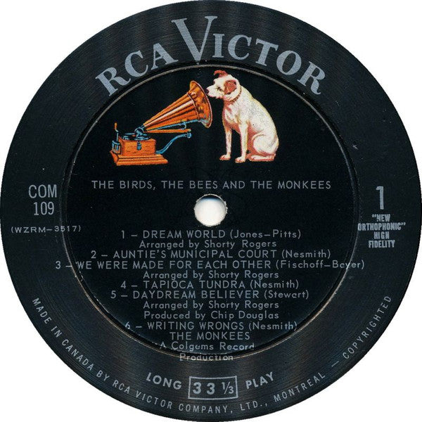 The Monkees – The Birds, The Bees & The Monkees - 1968 MONO Pressing