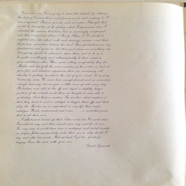 The Moody Blues – On The Threshold Of A Dream - 1969 UK Original with Booklet VinylPursuit.com