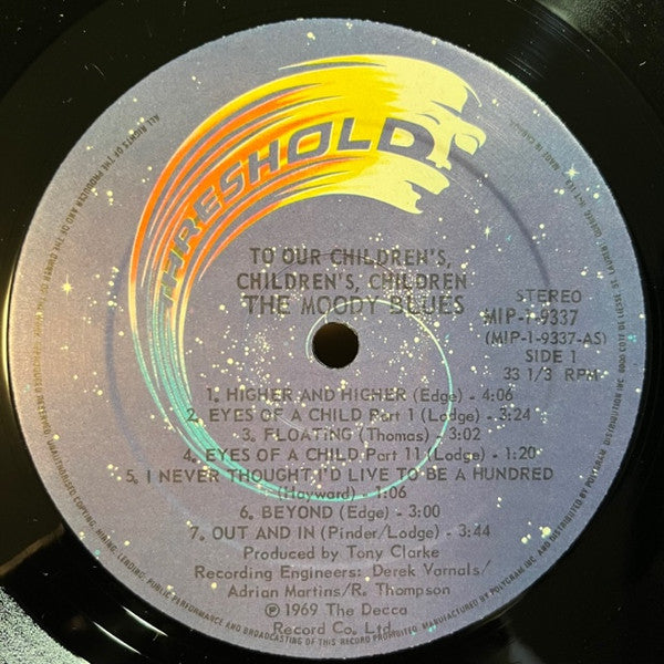 The Moody Blues – To Our Children's Children's Children - 1985 Original VinylPursuit.com