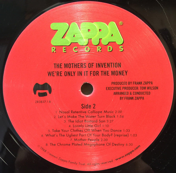 The Mothers Of Invention – We're Only In It For The Money - Sgt Pepper Cover VinylPursuit.com
