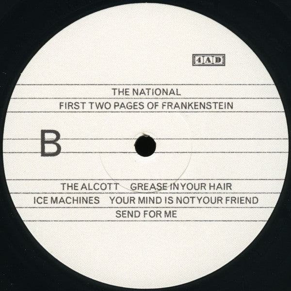 The National – First Two Pages Of Frankenstein