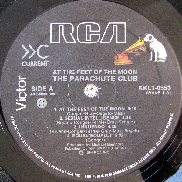 The Parachute Club – At The Feet Of The Moon - 1984 Original in Shrinkwrap! VinylPursuit.com
