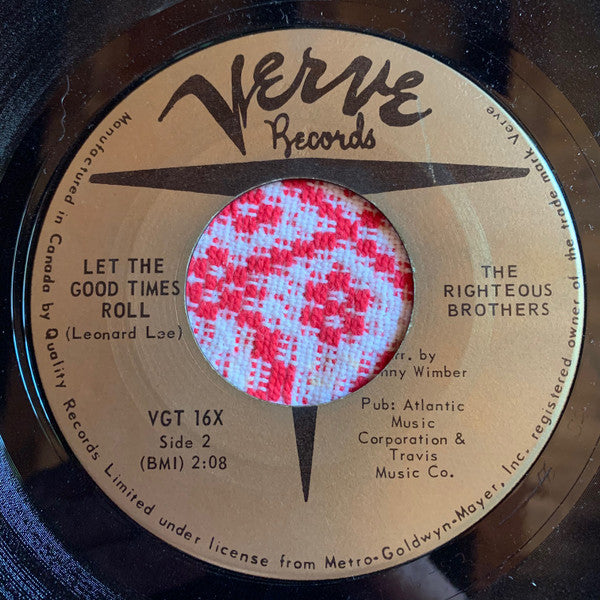 The Righteous Brothers – You've Lost That Lovin' Feelin' - 7" Single VinylPursuit.com