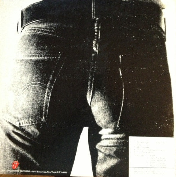 The Rolling Stones ‎– Sticky Fingers - ZIPPER COVER