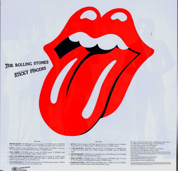 The Rolling Stones ‎– Sticky Fingers - MOFI Audiophile Pressing! VinylPursuit.com
