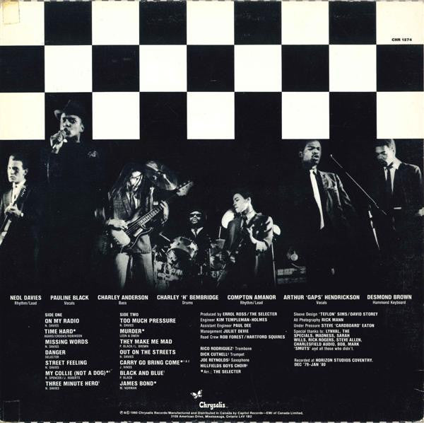 The Selecter – Too Much Pressure - 1980 Original