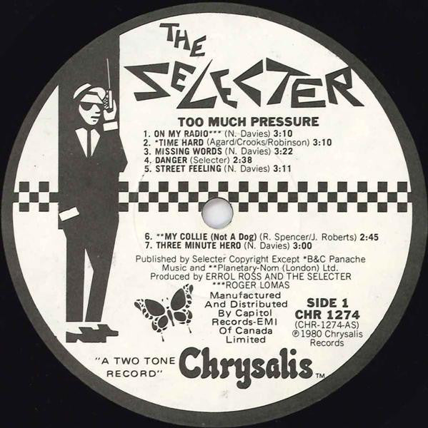 The Selecter – Too Much Pressure - 1980 Original