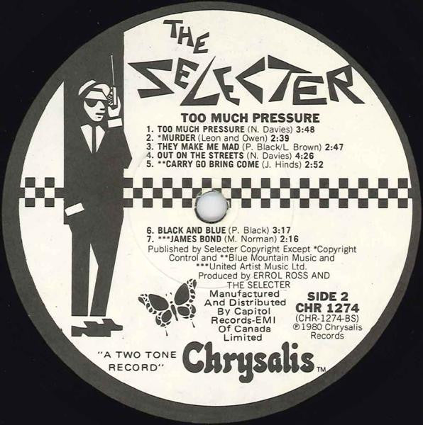 The Selecter – Too Much Pressure - 1980 Original