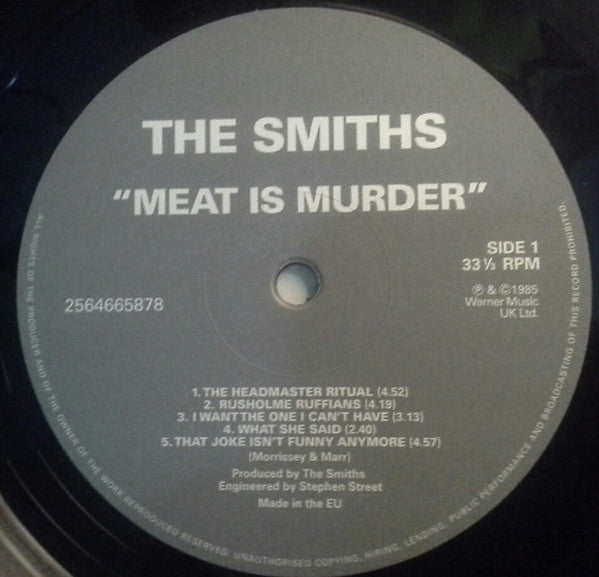 The Smiths – Meat Is Murder - Remastered, Sealed!