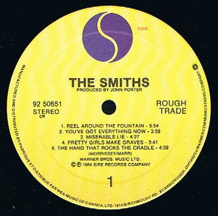 The Smiths – The Smiths - 1984 Original!