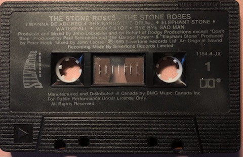 The Stone Roses – The Stone Roses - 1989 Cassette