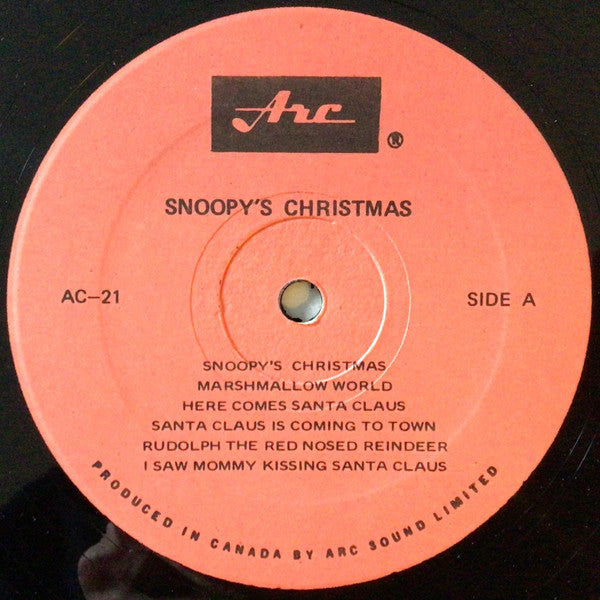 The Story Of Snoopy’s Christmas And Other Favourite Children’s Songs - 1984 Original Pressing! (Copy)