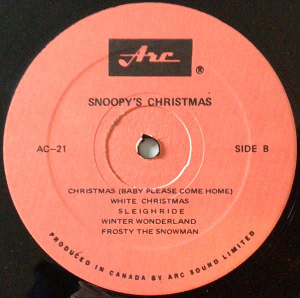 The Story Of Snoopy’s Christmas And Other Favourite Children’s Songs - 1984 Original Pressing! (Copy)