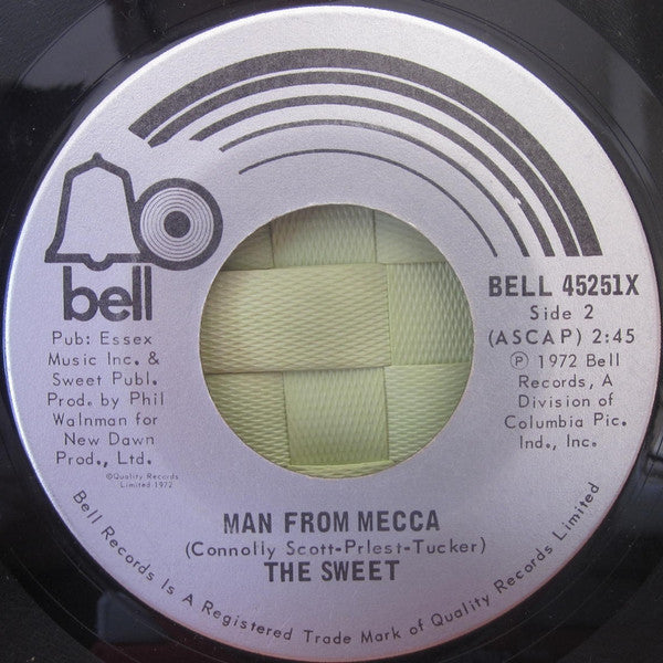 The Sweet – Little Willy -  7" Single, 1972 Vinyl Pursuit Inc