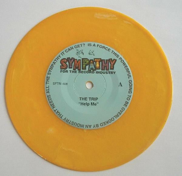 The Trip – Help Me / Captain Poland's Bolero - 7" 45 RPM - 1995 US Yellow Vinyl VinylPursuit.com