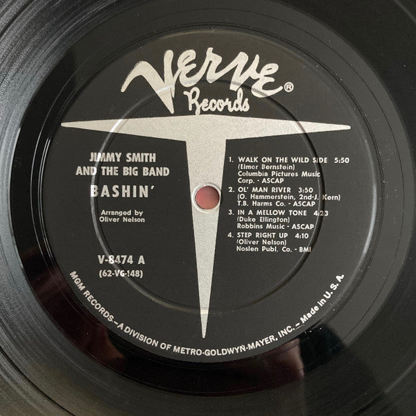 The Unpredictable Jimmy Smith – Bashin' - 1962 Mono, Deep Groove VinylPursuit.com